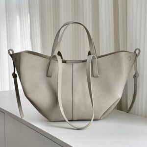 Polene Elegant Beige Tote Bag